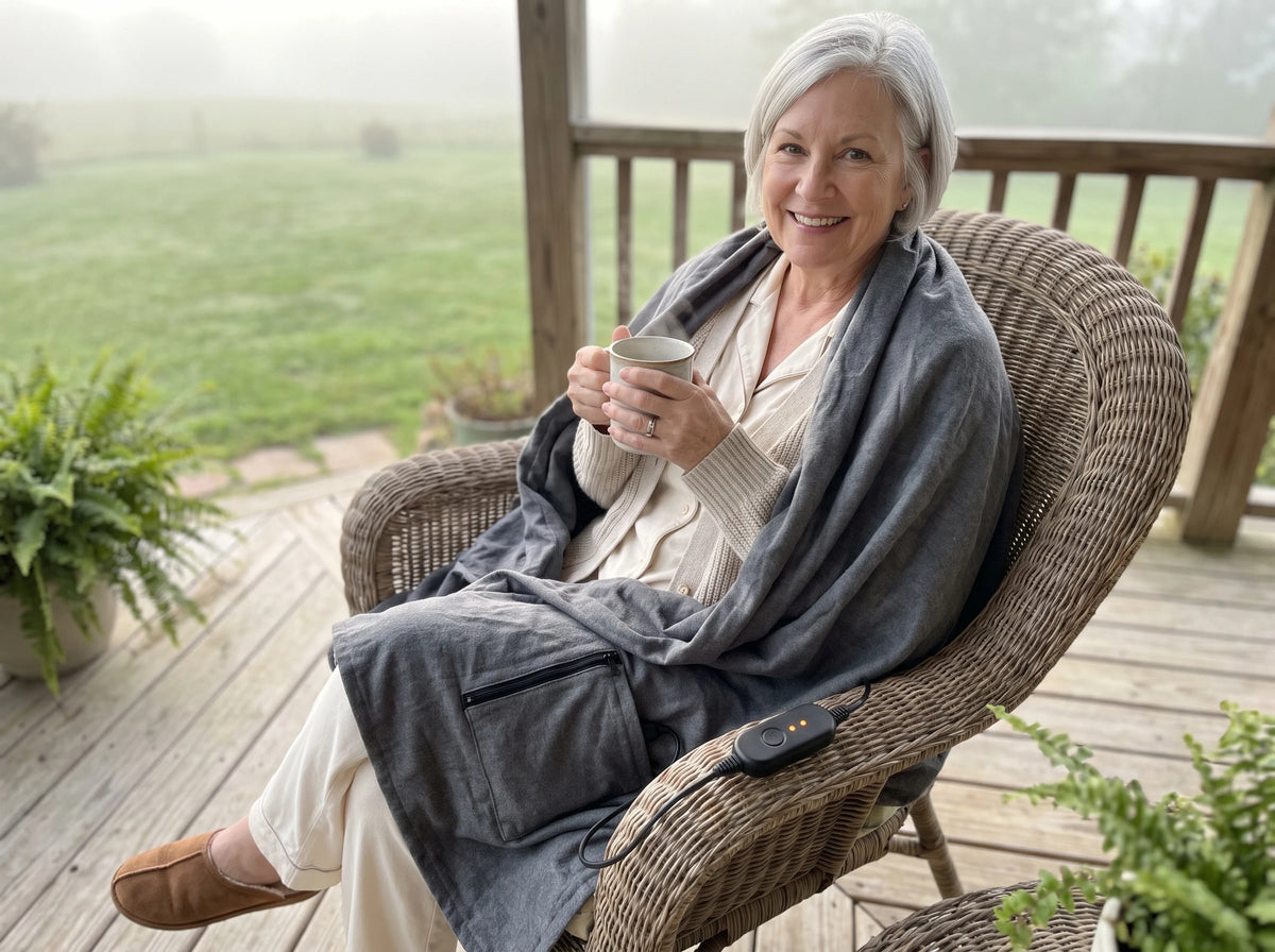 Tuckwarm Cordless Heated Blanket